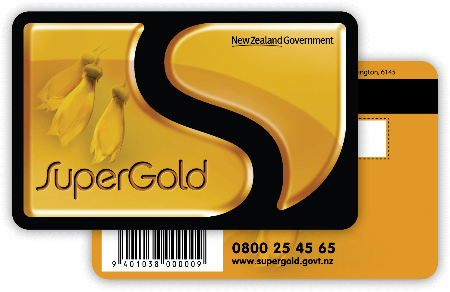 Supergold card